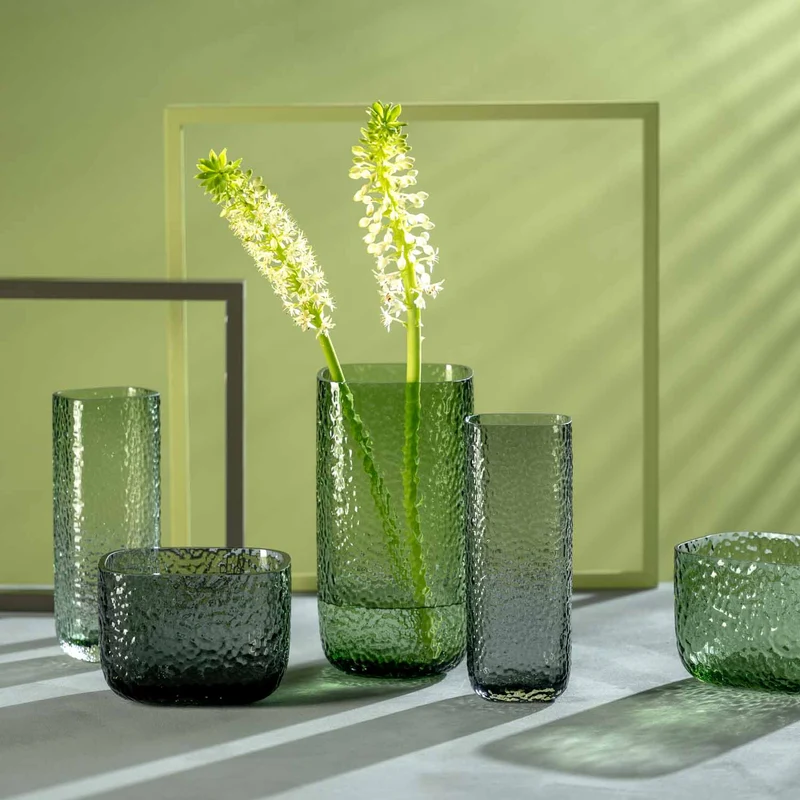 Vase MARTELLO 27 cm grau