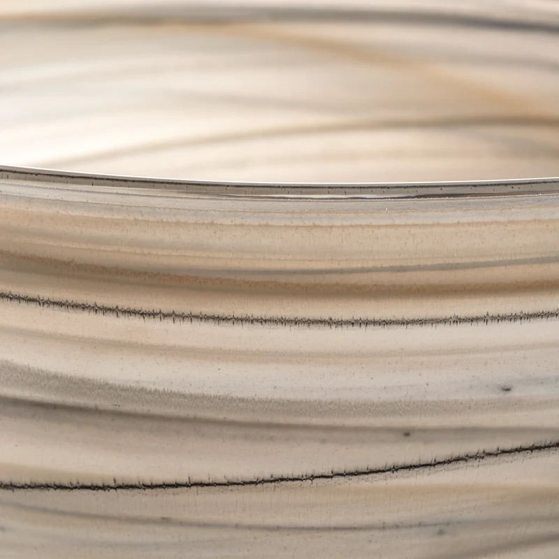 Schale ALABASTRO 14 cm beige/schwarz