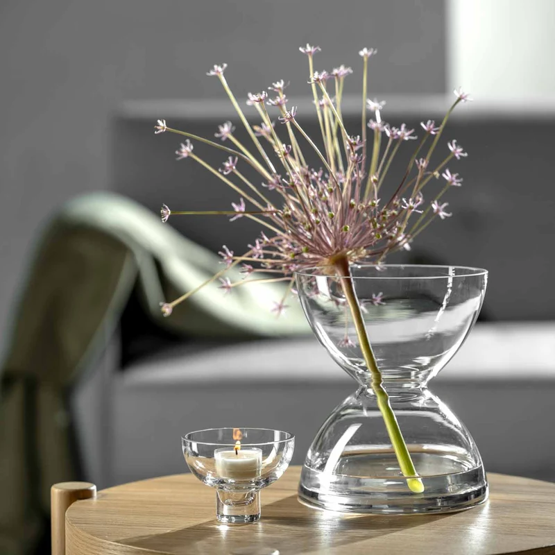Vase DIABOLO 19 cm mit Einsatz