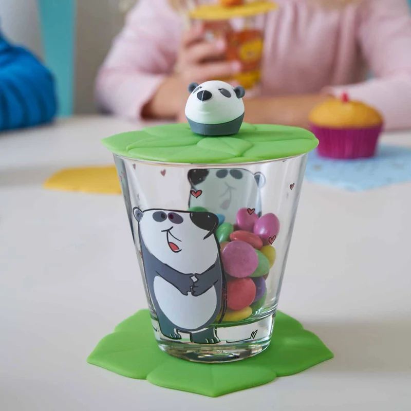 Kindertrinkset BAMBINI 9-teilig Flamingo Einhorn Panda