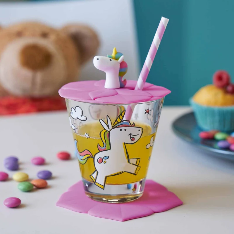 Kindertrinkset BAMBINI 3-teilig Einhorn