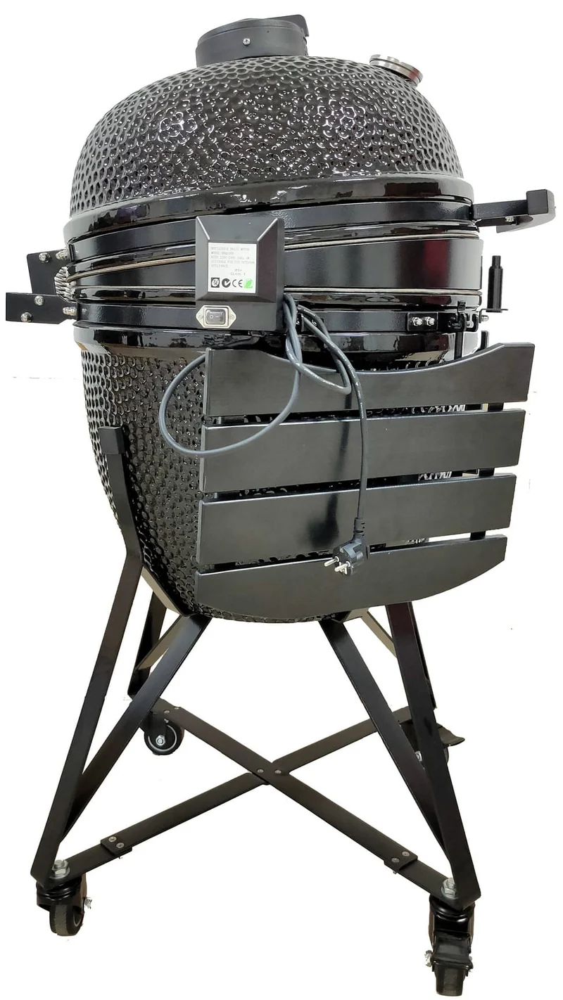 Keij Kamado Rotisserie Large Edelstahl 55cm - Für 21 Zoll Kamados