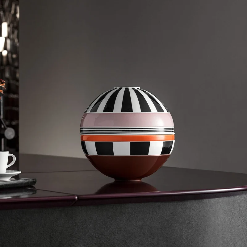Villeroy & Boch Geschirrset La Boule Memphis 7-teilig / 2 Personen - 2 Schalen, 2 Teller, 2 Universalplatten und 1 Servierschale