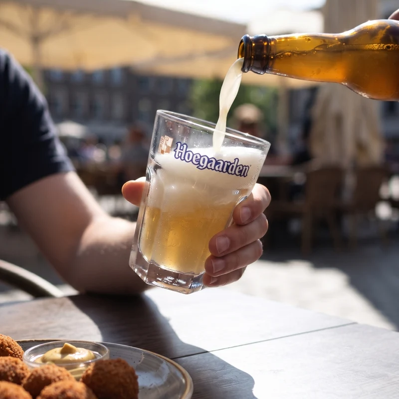 Hoegaarden Biergläser Weißbier 330 ml - 4 Stück