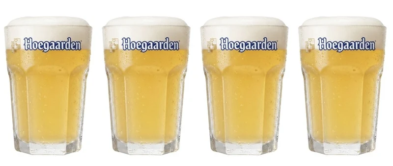 Hoegaarden Biergläser Weißbier 250 ml - 4 Stück