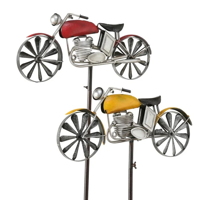 Gartenstab Motorrad, 2 sort.