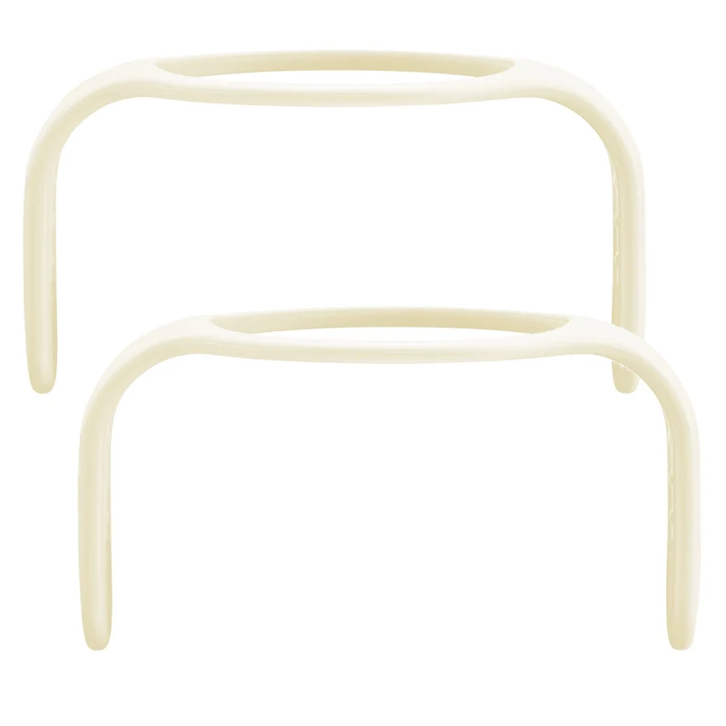 MAM Rutschfeste Flaschengriffe Hold my Bottle cremeweiß 2er Set
