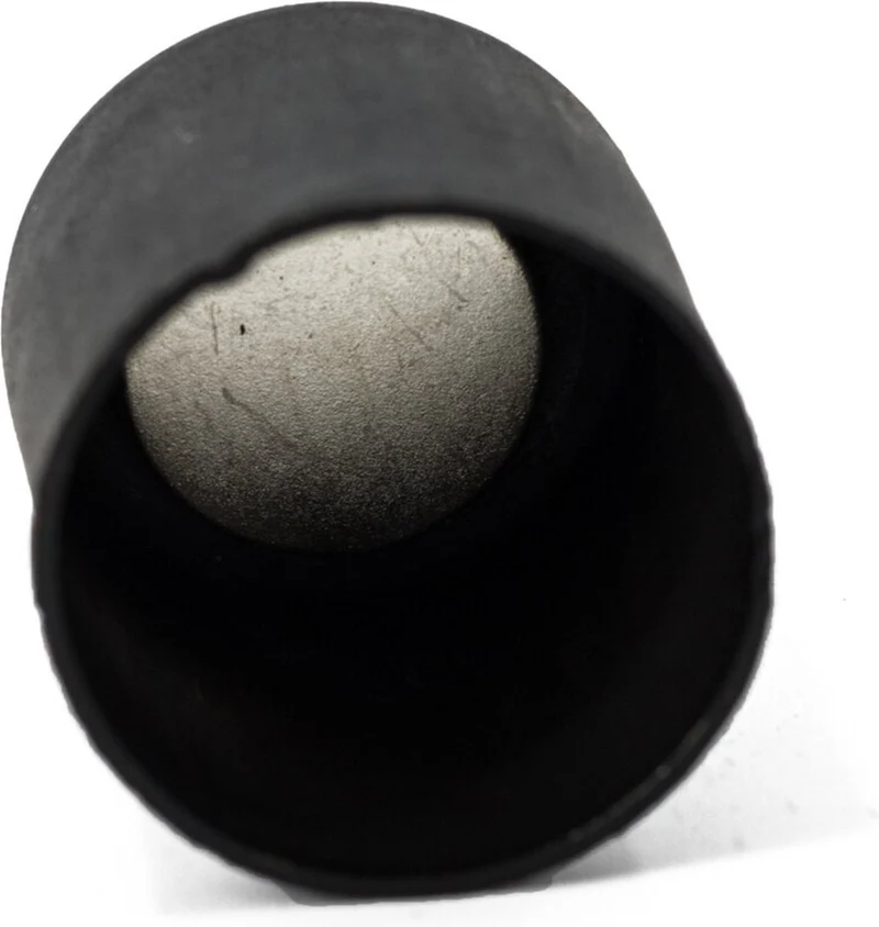 Kaarsenhouder met magneet metaal 2,5×2,3cm zwart