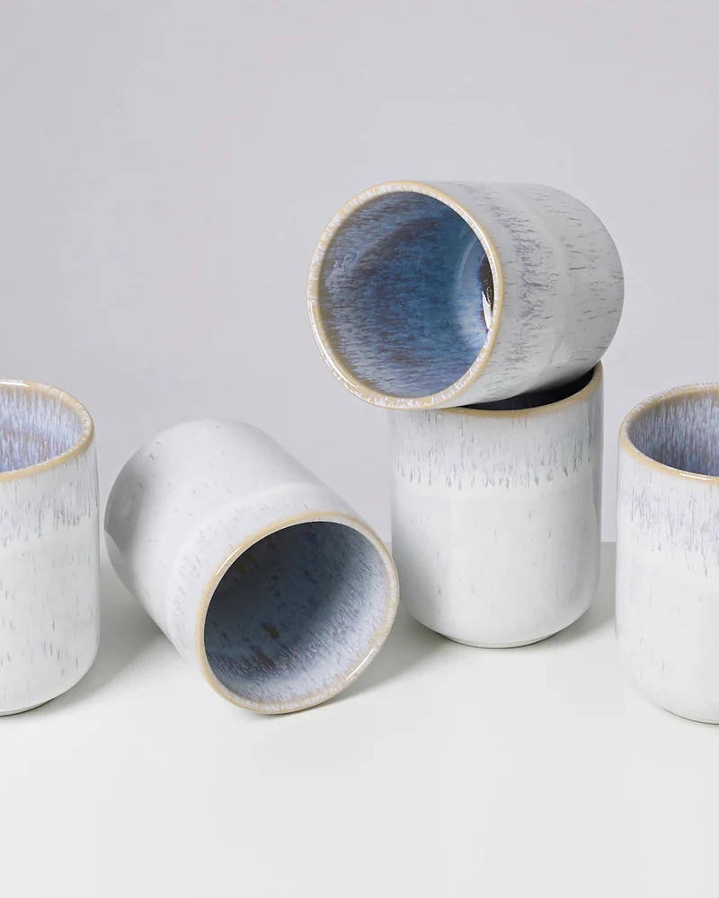 Melides Becher groß stoneblue 6er-Set