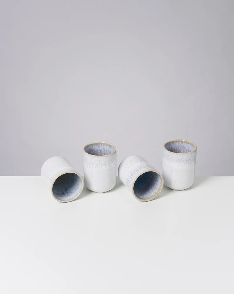 Melides Becher groß stoneblue 4er-Set