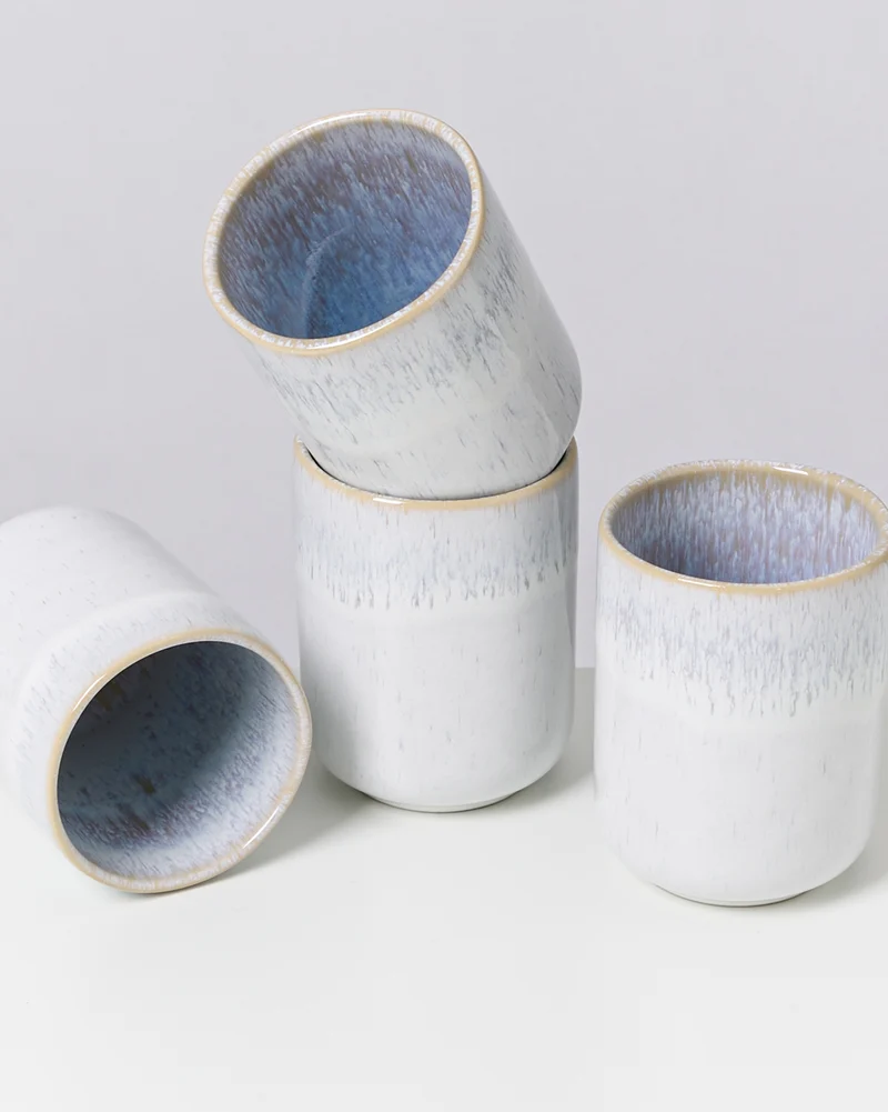 Melides Becher groß stoneblue 4er-Set