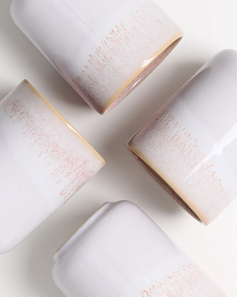 Melides Becher groß rosé 4er-Set