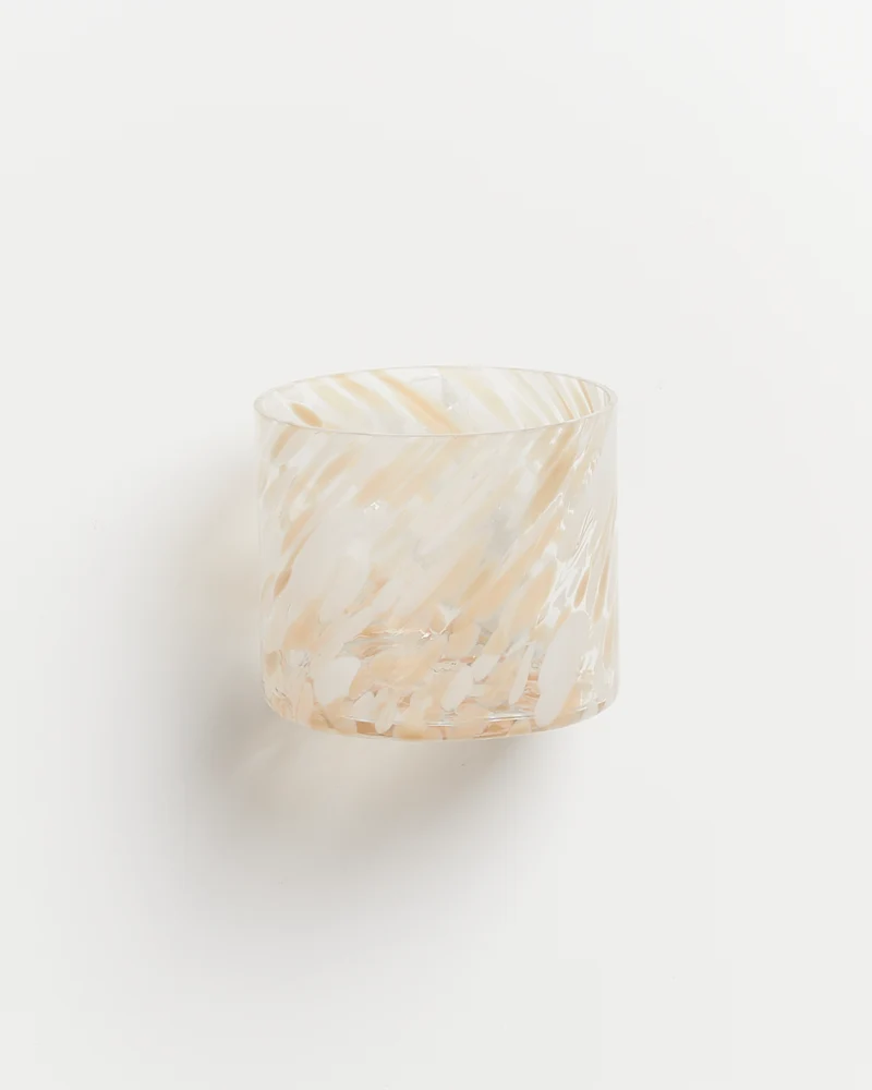 Joia Glas klein drops sand