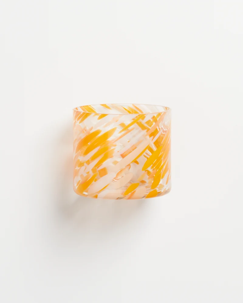 Joia Glas klein drops orange