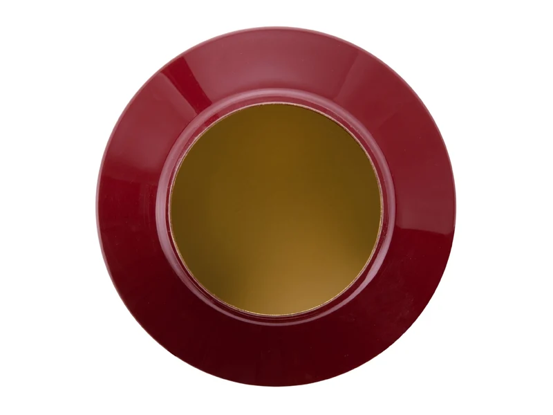 PIP STUDIO Vase Metall Dark Red 24x29cm