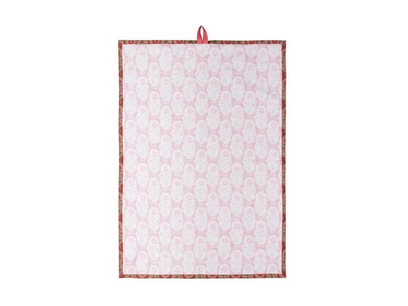 PIP STUDIO Blooming Tales Dark Red Geschirrtuch 50x70cm 2er Set