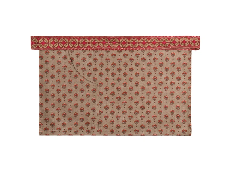 PIP STUDIO Blooming Tales Dark Red Schürze 60x100cm