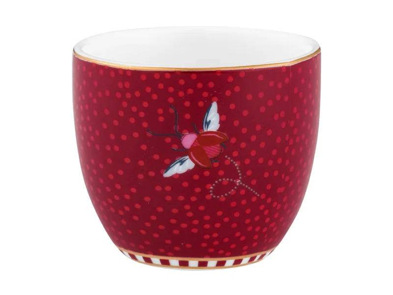 PIP STUDIO Blooming Tales Fantasy Dark Red Eierbecher 4cm