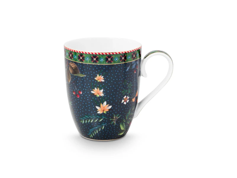 PIP STUDIO Berry Blues Henkelbecher 350ml Set2
