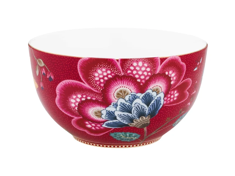 PIP STUDIO Blooming Tales Fantasy Dark Red Bowl 18cm