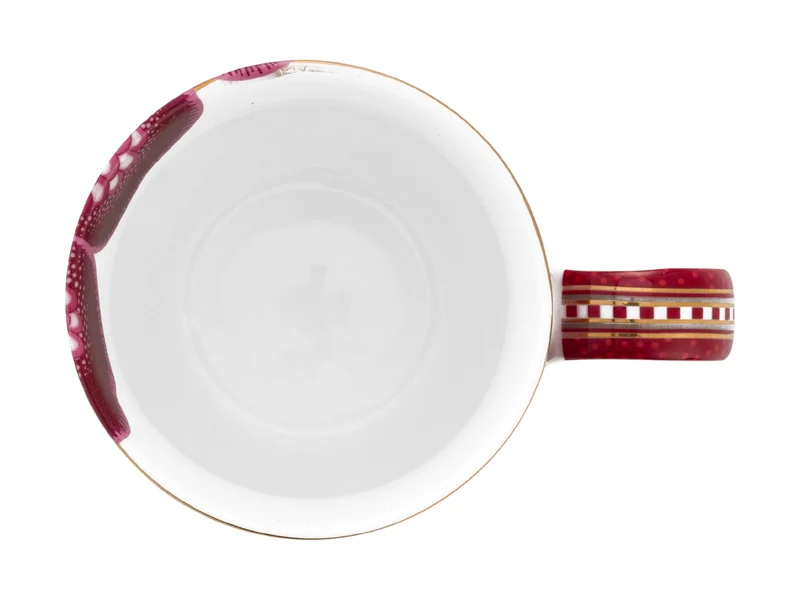PIP STUDIO Blooming Tales Dark Red Henkelbecher Small 0,2l Set2
