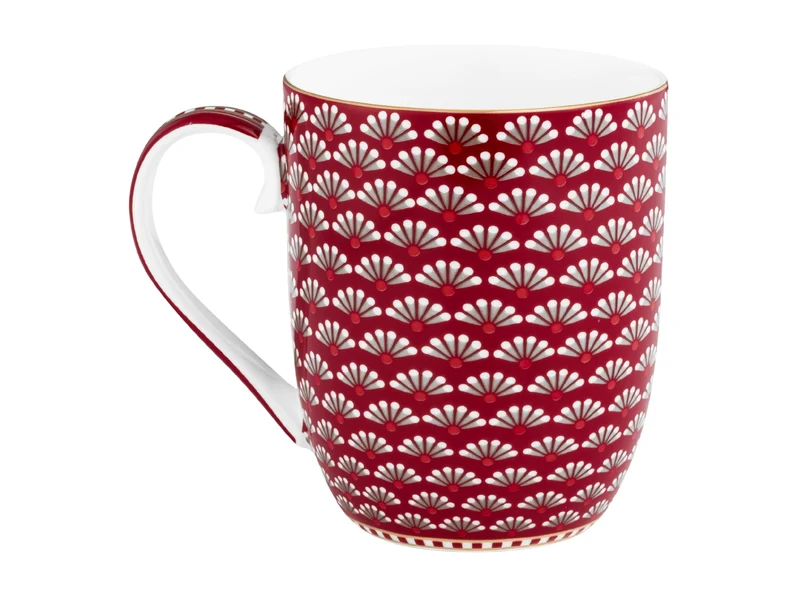 PIP STUDIO Blooming Tales Dark Red Small Henkelbecher 0,2l