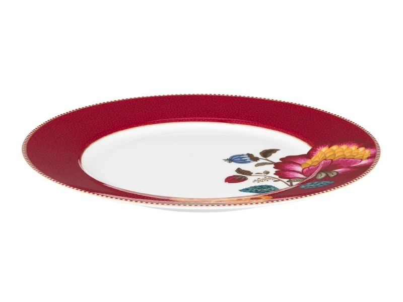 PIP STUDIO Blooming Tales Dark Red Speiseteller 26,5cm