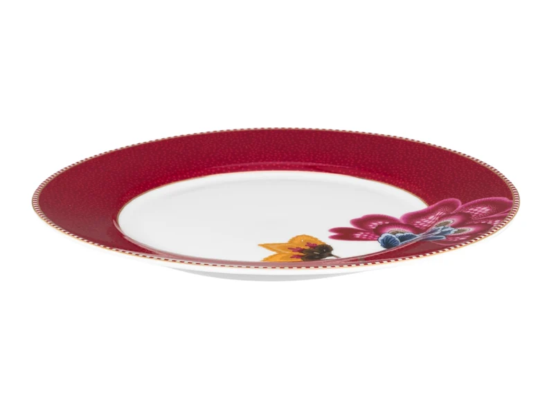 PIP STUDIO Blooming Tales Dark Red Frühstücksteller 23cm