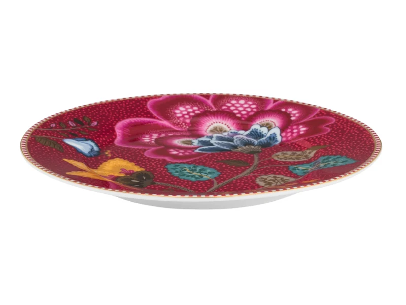 PIP STUDIO Blooming Tales Fantasy Dark Red Teller 17cm