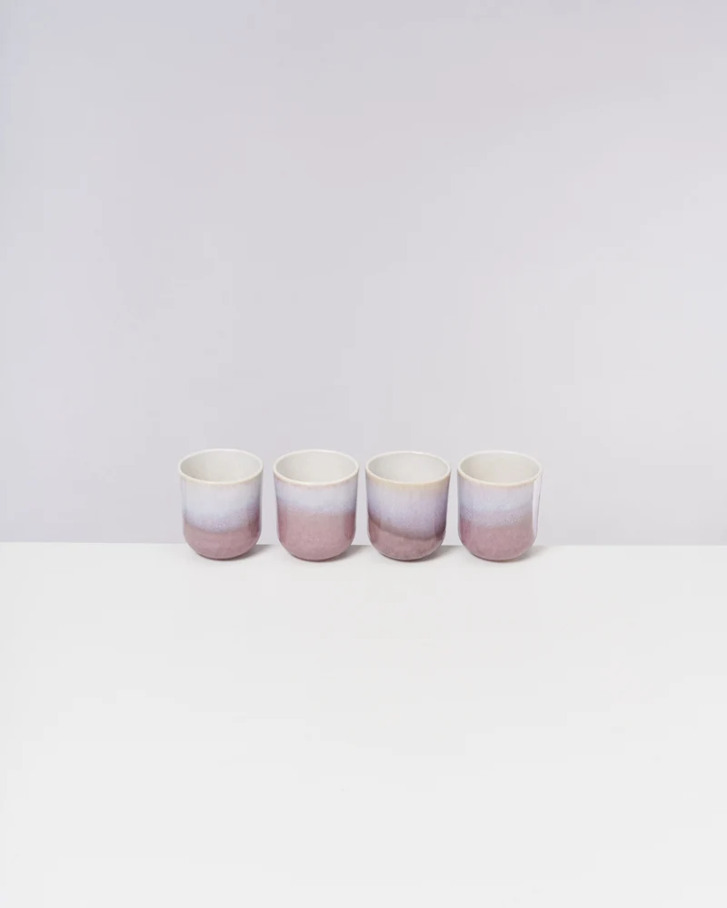 Copa Alto Becher klein flieder 4er-Set