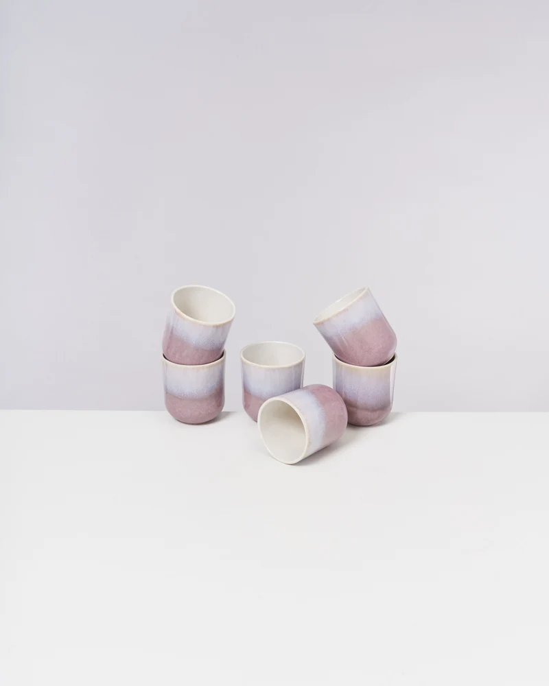 Copa Alto Becher klein flieder 6er-Set
