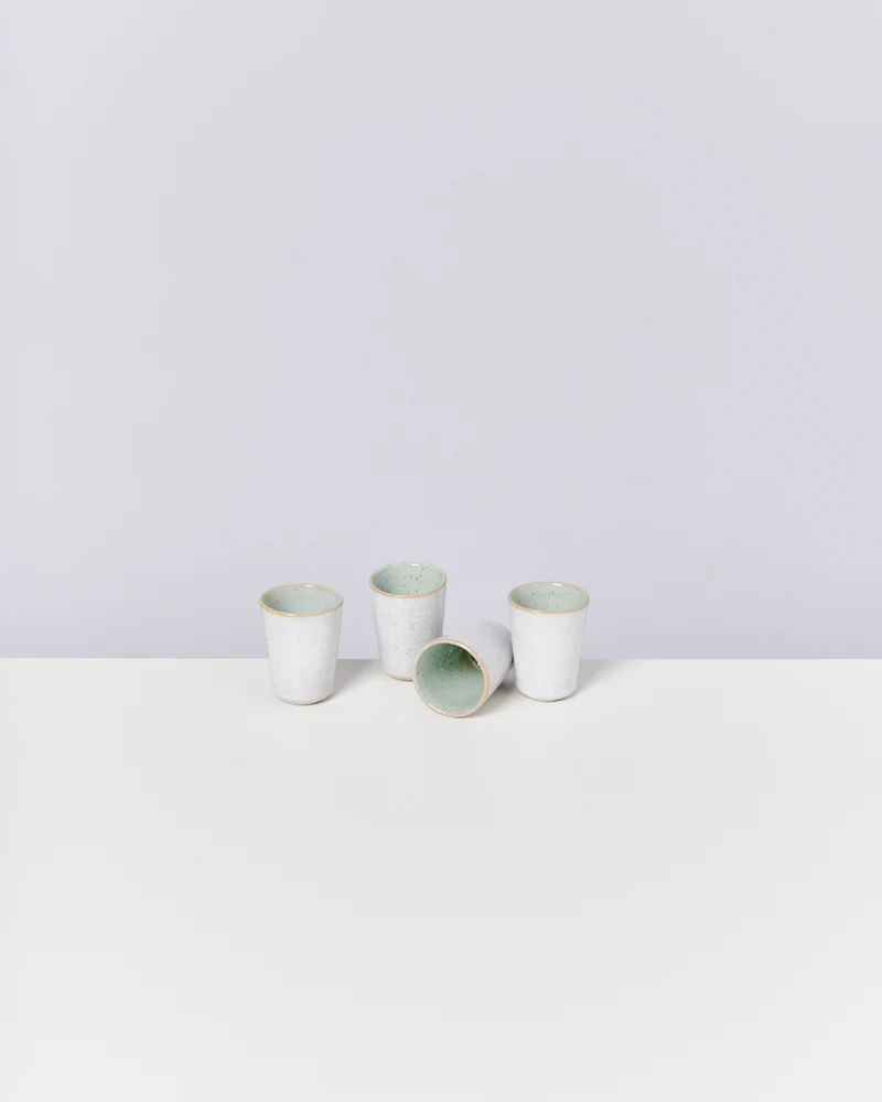 Areia Espressobecher mint 4er-Set