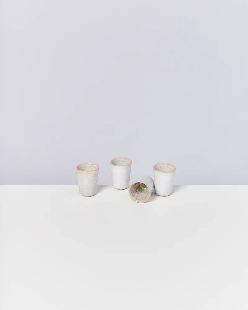 Areia Espressobecher sand 4er-Set