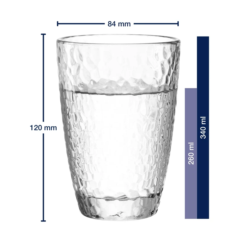Trinkglas MATERA 340 ml 4er-Set