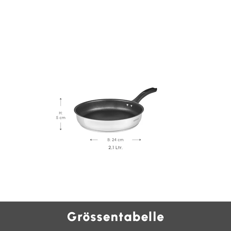 Karaca Gastro Induktion Pfanne, 24 cm