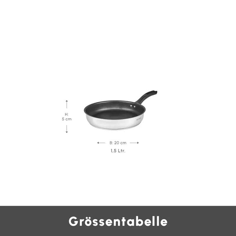 Karaca Gastro Induktion Pfanne, 20 cm