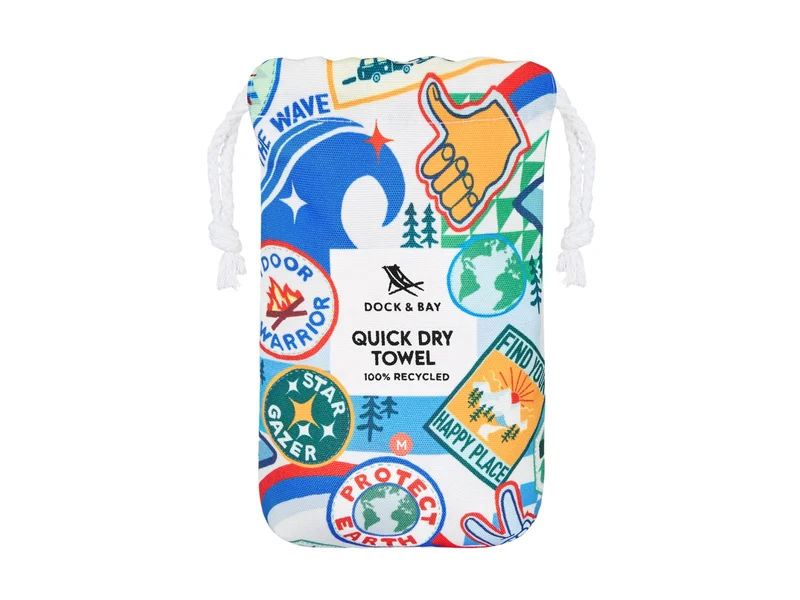 Dock & Bay Kids Beach Towel M Into the Wild 130x70cm
