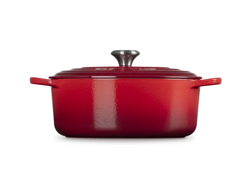 Le Creuset Bräter Signature oval kirschrot 29cm
