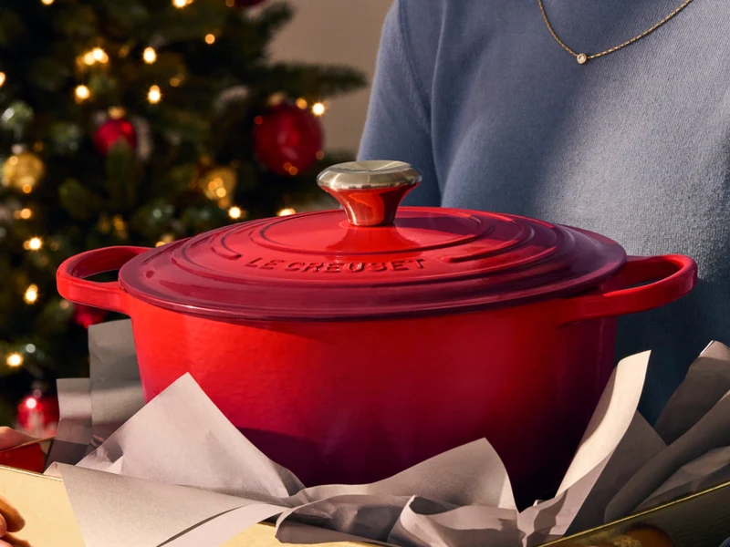 Le Creuset Bräter Signature oval kirschrot 29cm