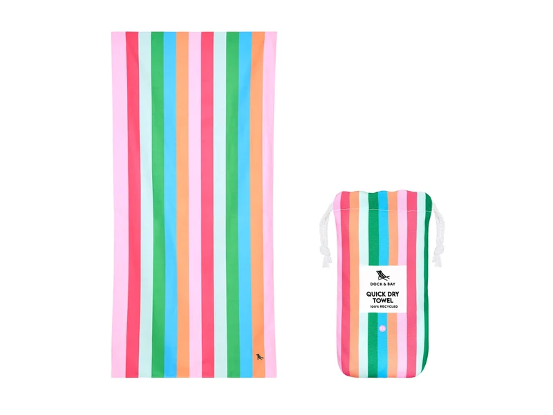 Dock & Bay Beach Towel XL Tutti Frutti 200x90cm