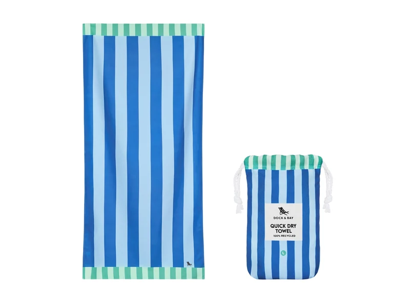 Dock & Bay Beach Towel L Blue Sky 160x90cm