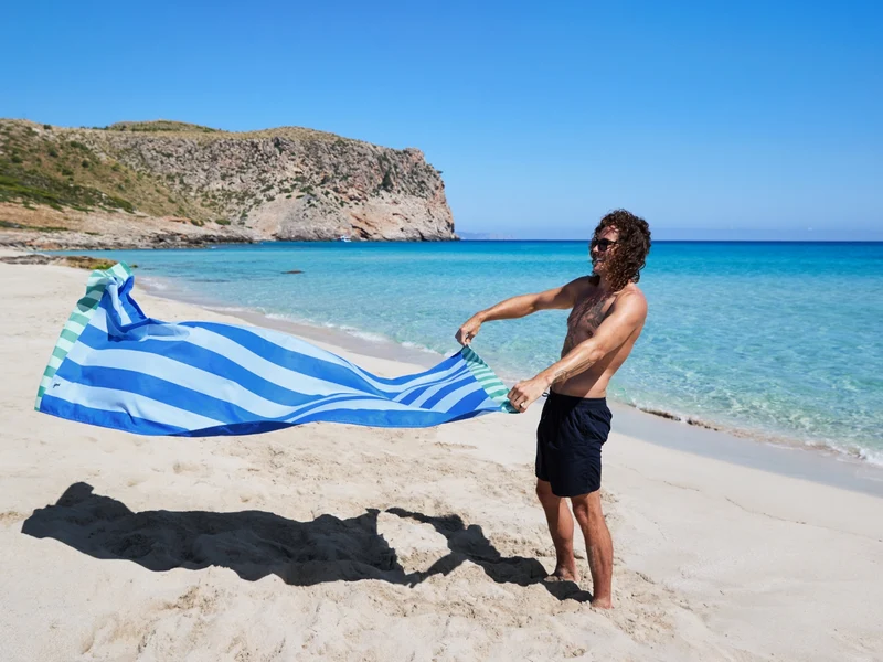 Dock & Bay Beach Towel L Blue Sky 160x90cm