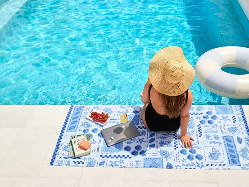 Dock & Bay Beach Towel XL Grecian Shores 200x90cm