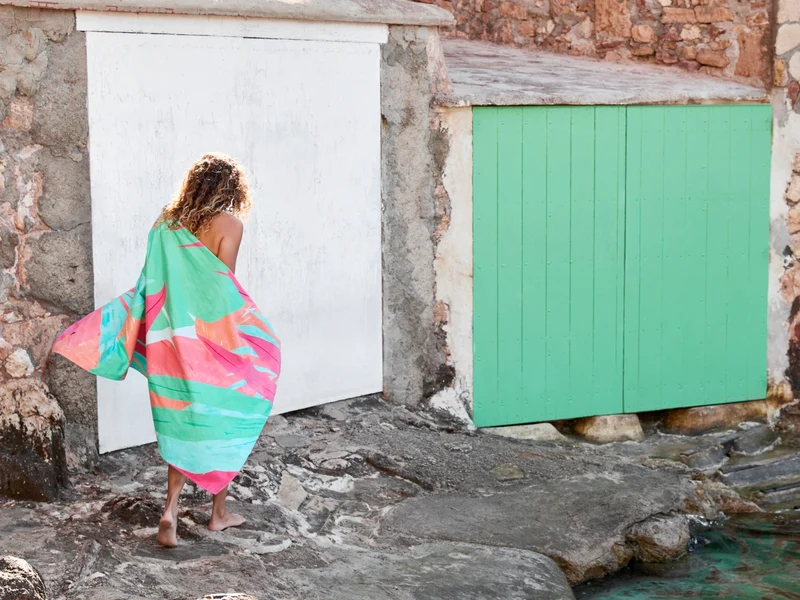 Dock & Bay Beach Towel L Hot Tropics 160x90cm