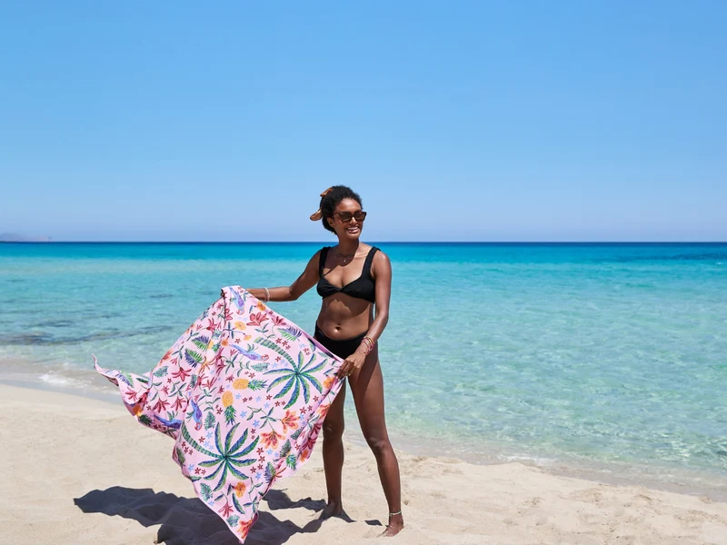 Dock & Bay Beach Towel L Pink Paradise 160x90cm