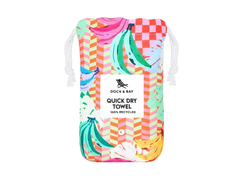 Dock & Bay Beach Towel L Banana Karma 160x90cm