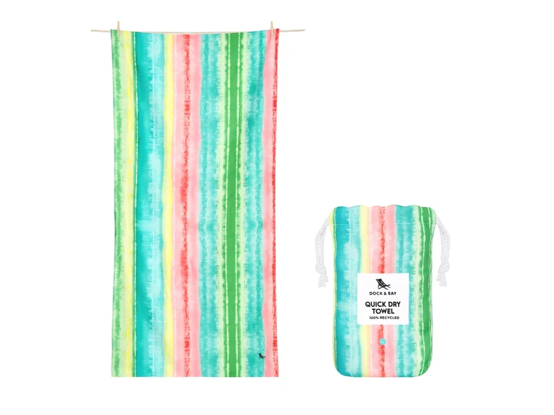 Dock & Bay Beach Towel L Watermelon Sugar 160x90cm