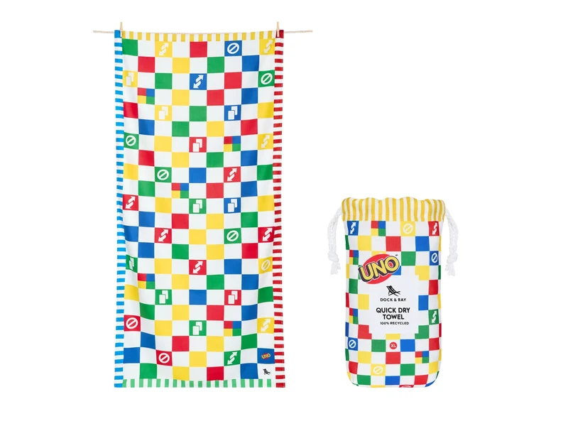 Dock & Bay Beach Towel XL Wild Card 200x90cm