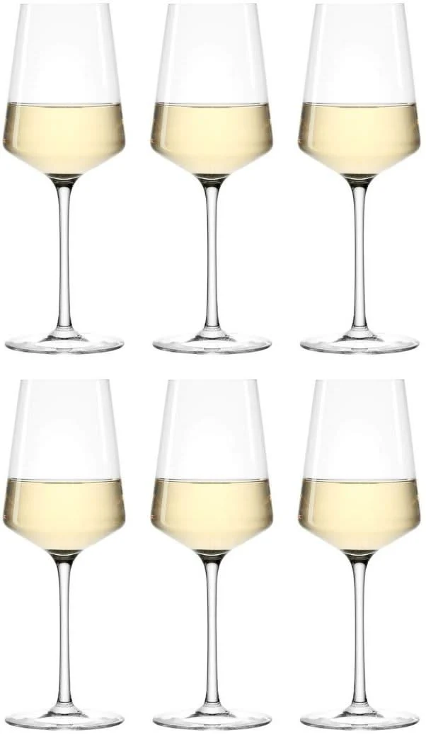 Leonardo Weiße Weingläser Puccini 400 ml - 6 Stücke