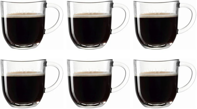 Leonardo Napoli Kaffeegläser 280 ml - 6 Stück